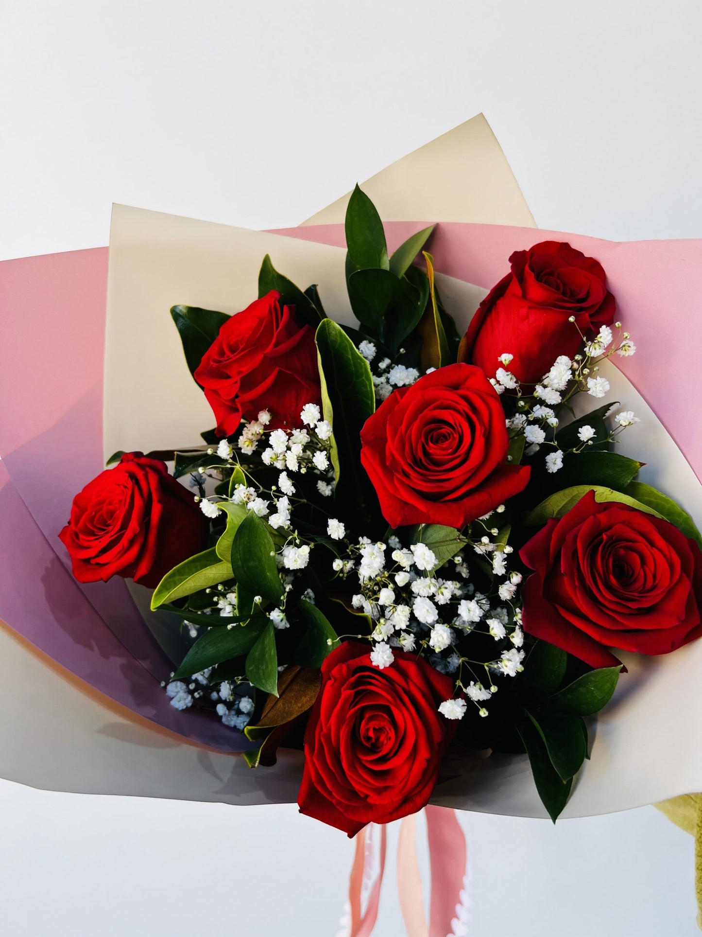 Valentine Red Roses Bouquet
