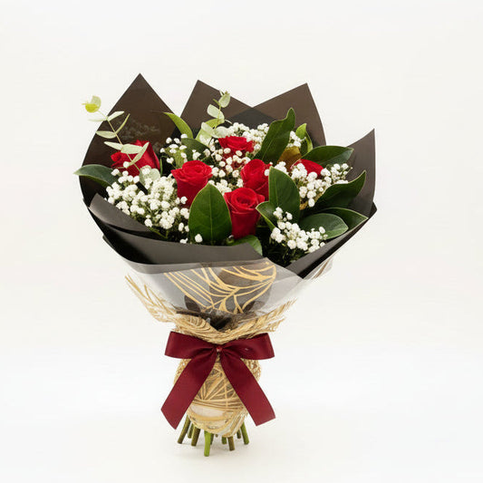 Valentine Red Roses Bouquet